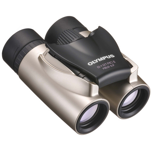 Olympus Roamer RC II 8x21 Roof Binocular (Gold) 118802 B&H Photo