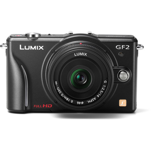 Panasonic Lumix DMC-GF2 Digital Micro Four Thirds DMC-GF2CK B&H