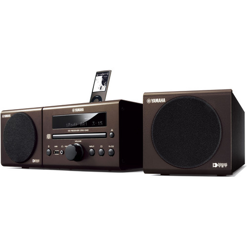 Yamaha MCR-040BR Micro Component System (Brown) MCR-040BR B&H