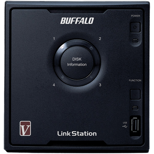 ネットワーク機器【美品】BUFFALO NAS LS-QV8.0TL/R5相当 8.0TB