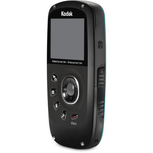 Kodak PLAYSPORT Zx5 Video Camera (Aqua) 1191857 B&H Photo Video