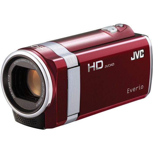JVC GZ-HM450 HD Everio Camcorder (Red) GZ-HM450RUSM B&H Photo