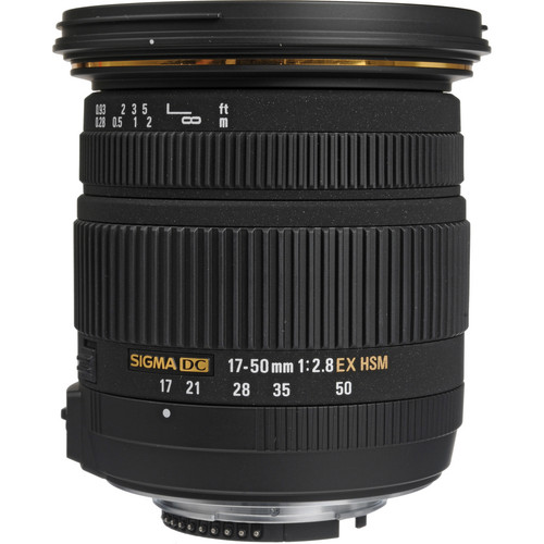 Sigma 17-50mm f/2.8 EX DC OS HSM Lens for Nikon F 583306 B&H
