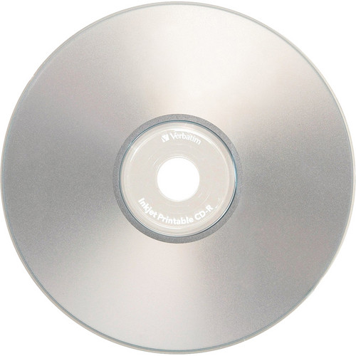 Verbatim CD-R 700MB 52x Silver Inkjet Printable Recordable 95005