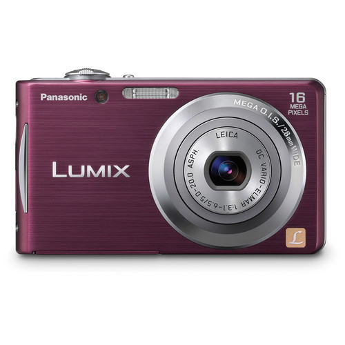 Panasonic Lumix DMC-FH5 Digital Camera (Violet) DMC-FH5V B&H