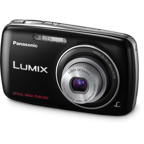 Panasonic Lumix DMC-S1 Digital Camera (Black) DMC-S1K B&H Photo