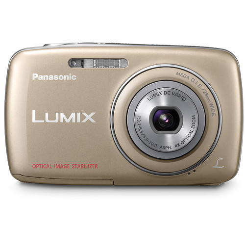 Panasonic Lumix DMC-S1 Digital Camera (Gold) DMC-S1N B&H Photo
