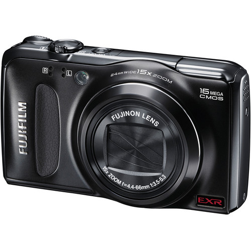 FUJIFILM FinePix F500EXR Digital Camera (Black) 16112544 Bu0026H