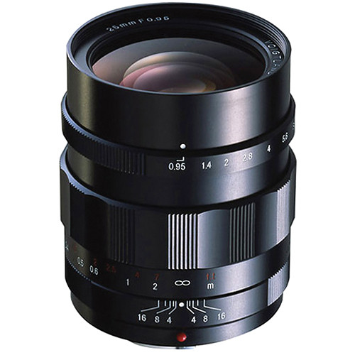 Voigtlander Nokton 25mm f/0.95 Lens for Micro Four Thirds Cameras