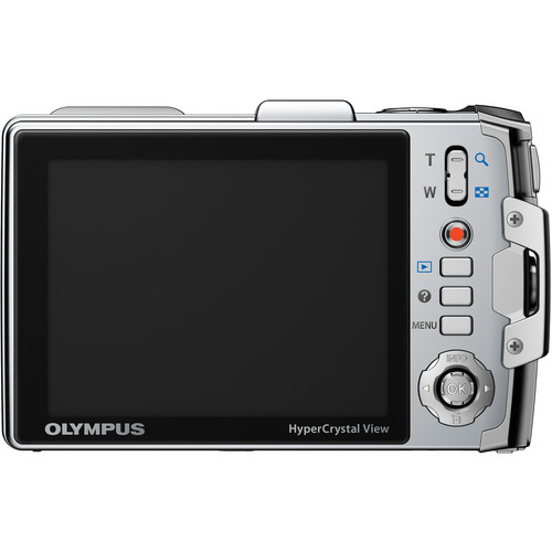 Olympus Tough TG-810 Digital Camera (Silver) 228095 B&H Photo