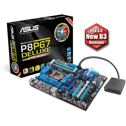 ASUS P8P67 DELUXE Motherboard (Revision 3.0) P8P67 DELUXE REV