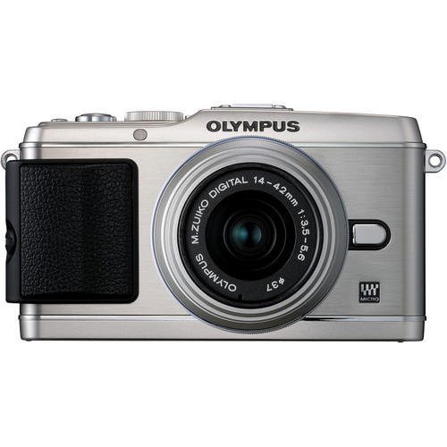Olympus E-P3 PEN Digital Camera with 14-42mm Lens V204031SU000