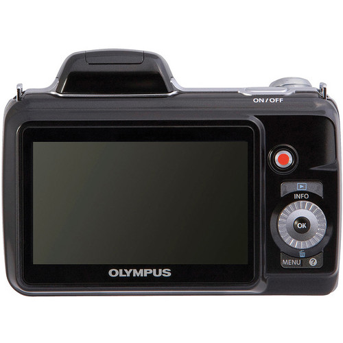 Olympus SP-810UZ Digital Camera (Black) V103020BU000 B&H Photo