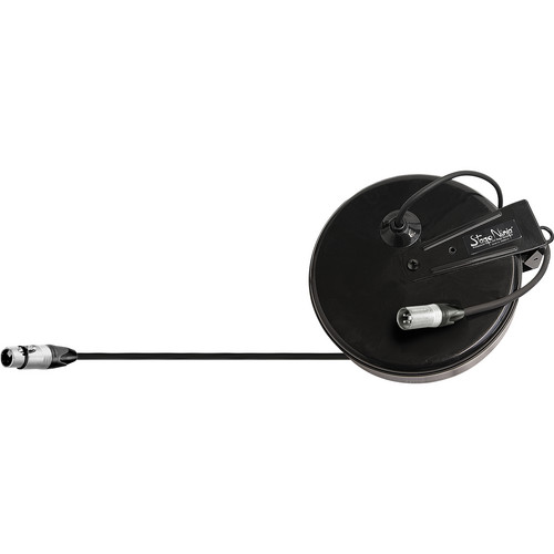 Stage Ninja XLR-60S Dual Shield Premium Retractable XLR Cable