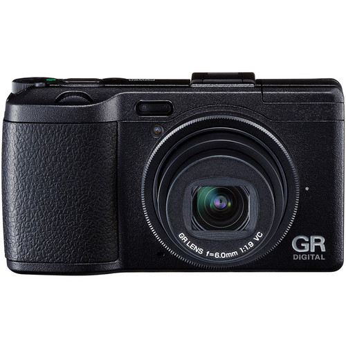 Ricoh GR DIGITAL IV Digital Camera (Black) 175723 B&H Photo Video