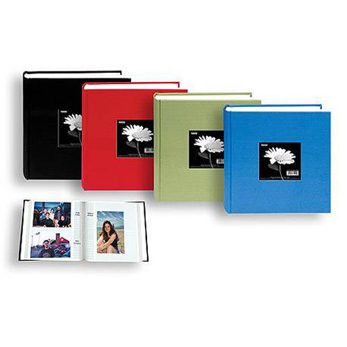 Pioneer Fabric Bi-Directional Frame Memo Photo Album, Sky Blue, 5 x 7