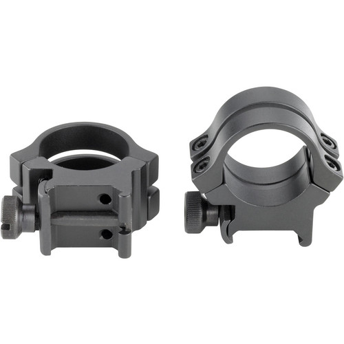 Weaver Quad Lock Detachable 1 Aluminum Rings High Height Matte Black 49047  [FC-076683490476] - Cheaper Than Dirt