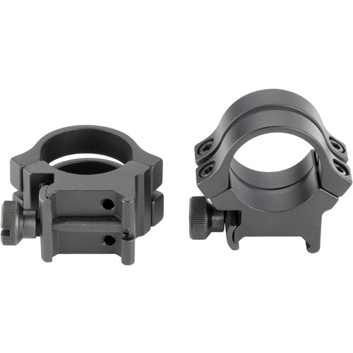 Weaver Mounts 49047 Quad-Lock Rings Ring Set 1 Diam High Black Matte  076683490476 Weaver Mounts for sale