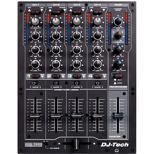 DJ-Tech DDM 2000 USB Professional 4-Channel USB DJ DDM 2000 USB