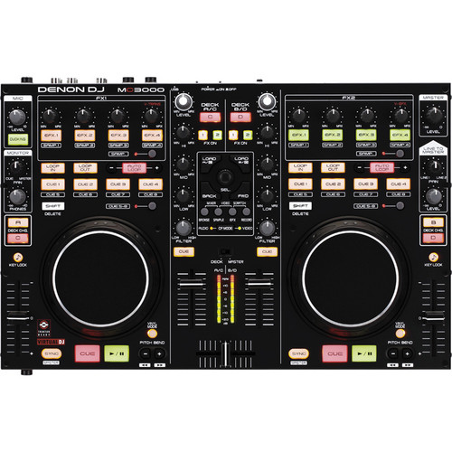 Denon DJ MC3000 DJ Software Controller with Mixer & DN-MC3000