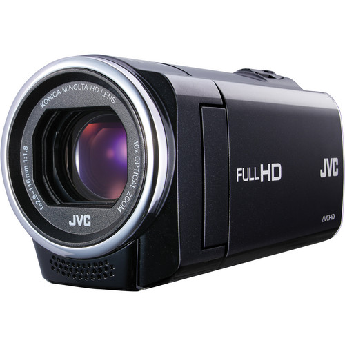 JVC GZ-E10 Full HD Everio Camcorder (Black) GZ-E10BUS B&H Photo