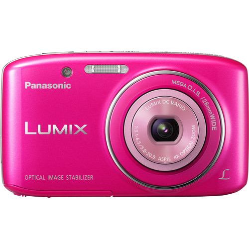 Panasonic Lumix DMC-S2 Digital Camera (Pink) DMC-S2P B&H Photo