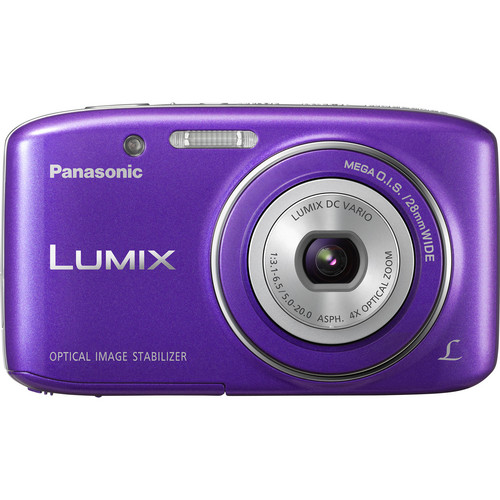 Panasonic Lumix DMC-S2 Digital Camera (Violet) DMC-S2V B&H Photo