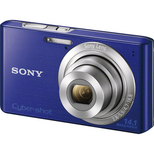 Sony Cyber-Shot DSC-W610 Digital Camera (Blue) DSCW610/L B&H