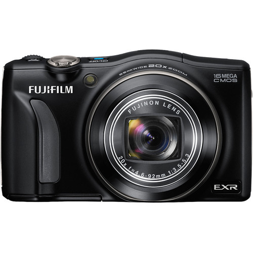 FUJIFILM FinePix F750EXR Digital Camera (Black) 16228111 B&H