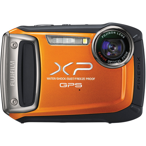 FUJIFILM FinePix XP150 Digital Camera (Orange) 16231792 B&H