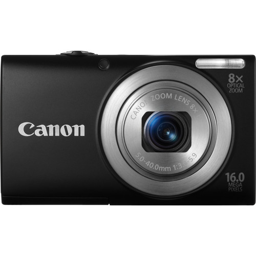 Canon PowerShot A4000 IS Digital Camera (Black) 6149B001 B&H