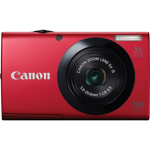 Canon PowerShot A3400 IS Touch Screen Digital Camera 6186B001