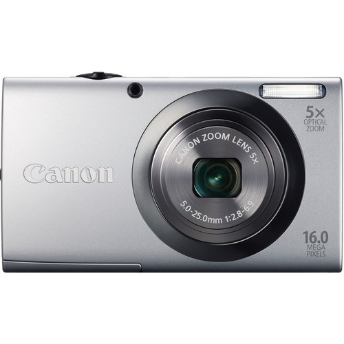 Canon PowerShot A2300 Digital Camera (Silver) 6184B001 B&H Photo