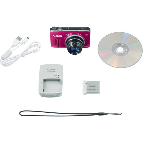 Canon PowerShot SX260 HS Digital outlets Camera 12.1MP 20X Optical Zoom 8GB SD Card GPS