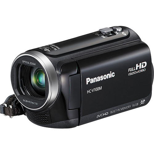 Panasonic 16GB HC-V100M HD Camcorder HC-V100MK B&H 