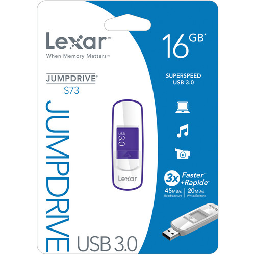 Clé USB LEXAR 16go JumpDrive 2.0 violet