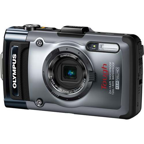 Olympus Tough TG-1 iHS Digital Camera V104090SU000 B&H Photo