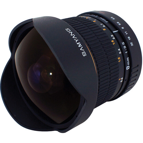 Samyang 8mm Ultra Wide Angle f/3.5 Fisheye Lens for Can SY8M-C