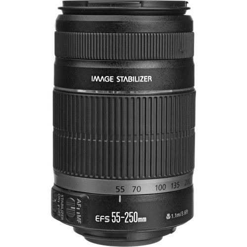 Canon EF-S 55-250mm f/4-5.6 IS II Lens 5123B006 Bu0026H Photo Video