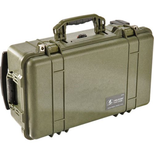 Pelican 1510LFC Laptop Overnight Case (Black) 1510-008-110 B&H