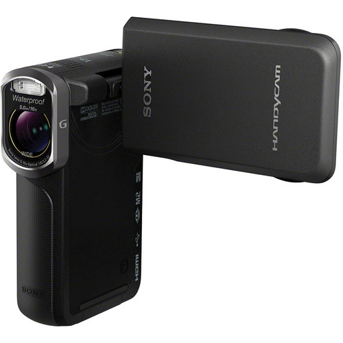 Sony 16GB HDR-GW77V Waterproof Full HD Camcorder HDRGW77V/B B&H