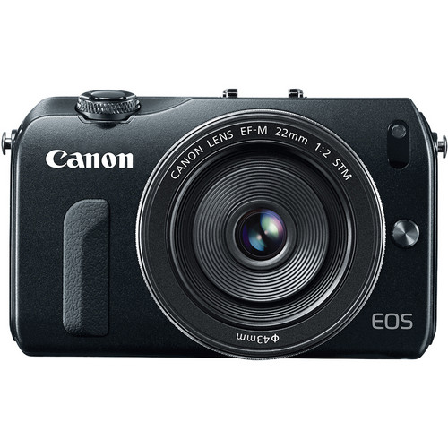 Canon EOS-M Mirrorless Digital Camera with EF-M 22mm f/2