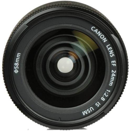 Canon EF 24mm f/2.8 IS USM Lens 5345B002 B&H Photo Video
