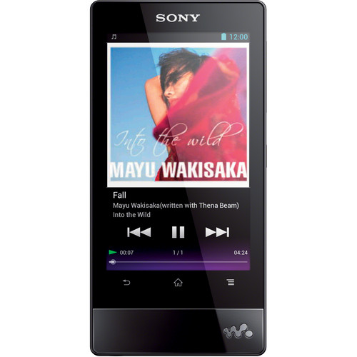 Sony 32GB F Series Walkman Video MP3 Player NWZF806BLK B&H Photo