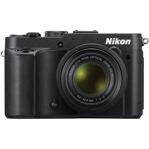 Nikon COOLPIX P7700 Digital Camera (Black) 26360 B&H Photo