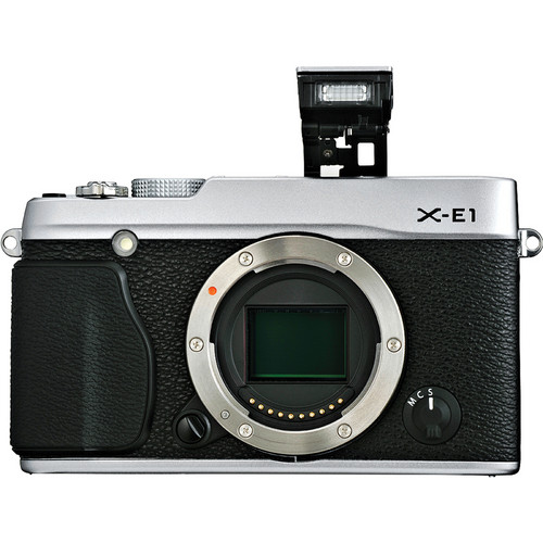 FUJIFILM X-E1 Mirrorless Digital Camera 16272356 Bu0026H Photo Video