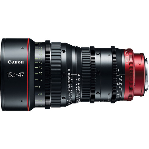 Canon CN-E 15.5-47mm T2.8 L S Wide-Angle Cinema Zoom 7622B002