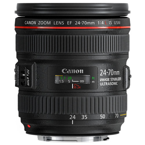 Canon EF 24-70mm f/4L IS USM Lens 6313B002 B&H Photo Video