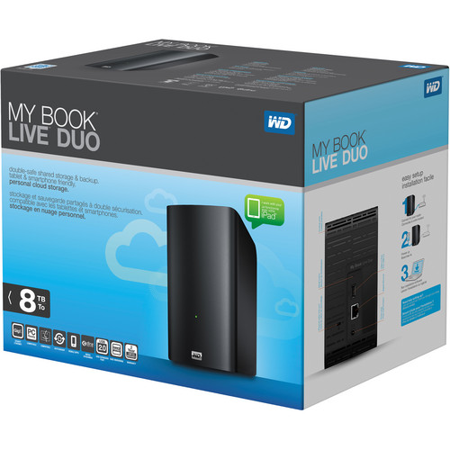 WD 8TB Live Duo Personal Cloud