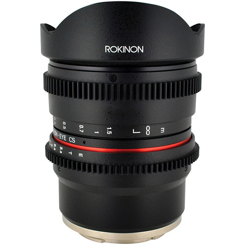 Rokinon 8mm T/3.8 Fisheye Cine Lens for Sony E